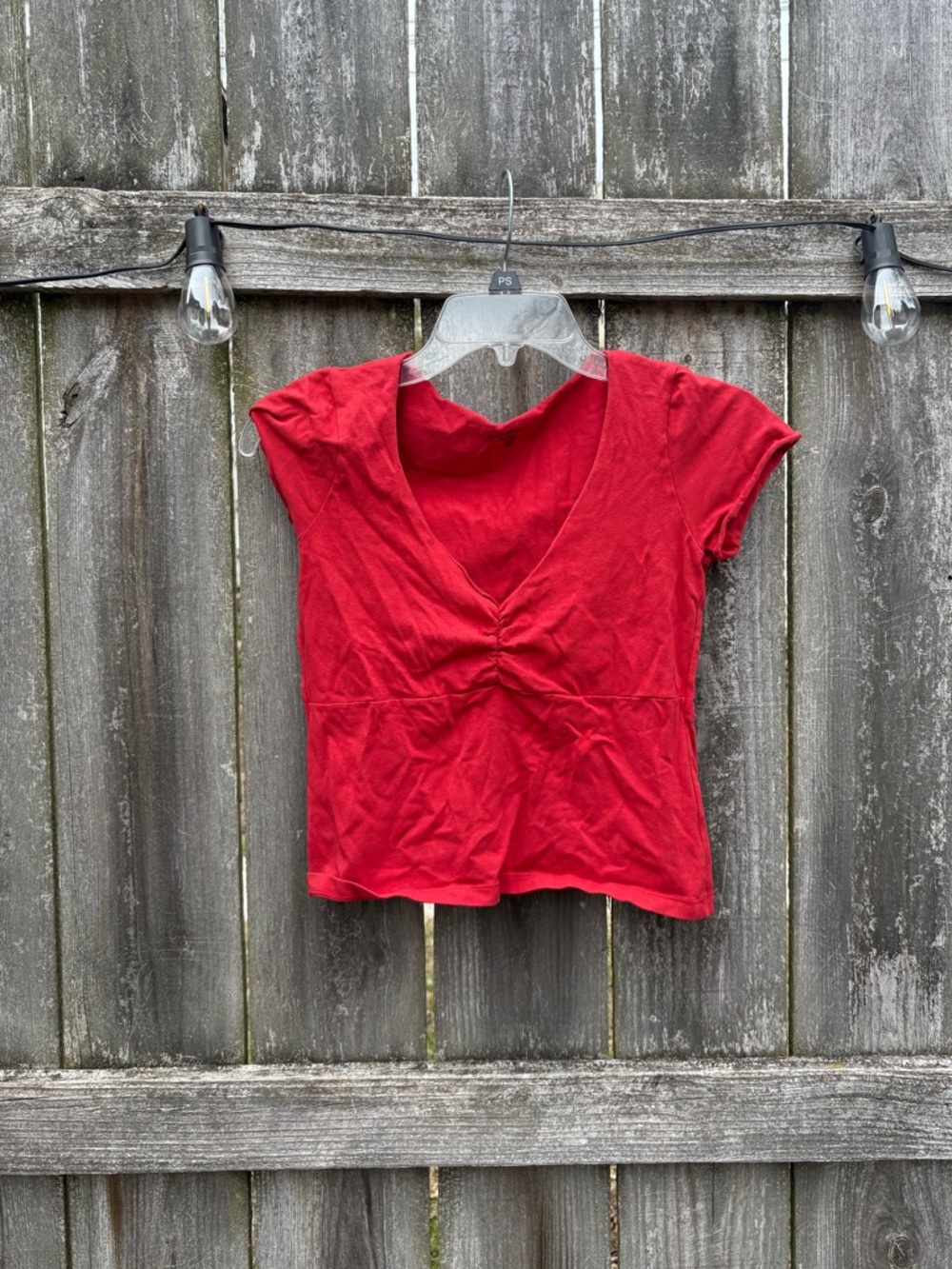 Brandy Melville Red Gina Top